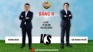 Bảng H V3 PES6 TẤT NIÊN CUP: HÙNG BÚA vs GÀ RANG MUỐI