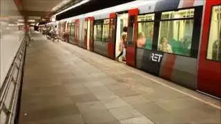 RET Metro 3*Type B (5350 & 5301 met R-Net) & 3*Type S op Eendrachtsplein