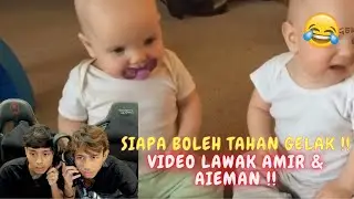 SIAPA BOLEH TAHAN GELAK !! - VIDEO LAWAK AMIR & AIEMAN !!