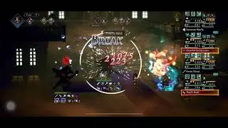 Octopath CoTC: Aide Vanguard & Rearguard rematch EX3. Showcasing Nepthi and Canary