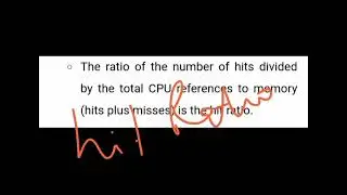 CACHE MEMORY