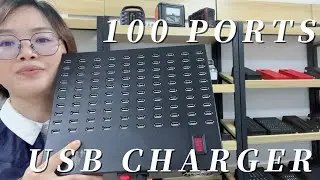 100-Port USB Charger - Unleash the Power of Simultaneous Charging