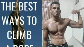 rope climbing technique hindi !! 3th class rope work !! commando rope climbing technique