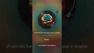 (Psalm 85) Dance Merengue House in English