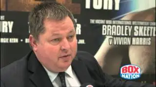 Mick Hennessy talks about Tyson Fury's BoxNation debut