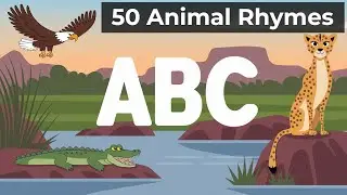 ABC Animal Poem - Alphabet Animal Rhymes  (50 Fun Animal Facts)
