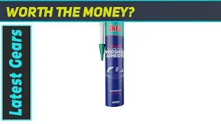 Akfix Urethane Windshield Adhesive Black - The Best Fast Curing Sealant for Your Auto Glass