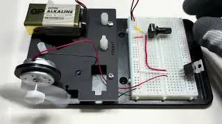 DIY Fan Speed Controller with Transistor and Potentiometer | No Arduino Needed!
