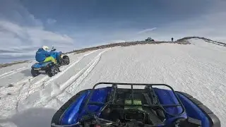 Extreme Snow Climb &ndash; Yamaha Grizzly 700 POV | Balkan ATV Ride