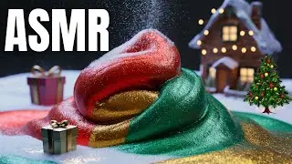 Holiday Cheer with ASMR Slime ✨ Satisfying Sounds! -- Christmas ASMR Slime for relaxation