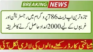 How To Check Online Registration in 786 Program | 786 Program | 786 Program Online Registration