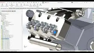 SOLIDWORKS Student Edition   Academic Use Only   Engine assembly v2   2025 12 17 11 54 19