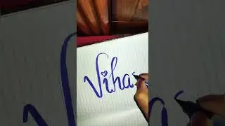 Vihaan......     #shorts #viral #viralvideo #commentyourname #love #nameart #vihaan