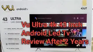 VU Ultra 4k 43 inch Led Tv Review || VU 4K Led Tv 43 Inch || India Used And Review