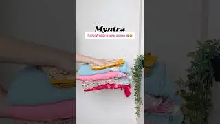Partywear sarees haul 🪷 | Myntra Finds | #myntra #sareehaul #partywear #weddingwear #ethnicwear