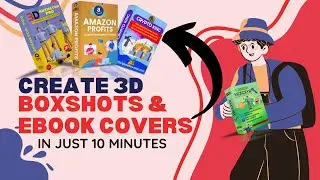 How To Create 3D Boxshots ✅ Ebook Covers ✅ 3D Box ✅ 3D Mockups ✅ 3D Product Box ⏰ In 10 Minutes