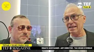Tag Heuer Eyewear // TEFtalk with Art director Renato Montagner