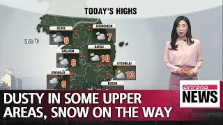 Dusty in some upper areas, snow on the way _ 021819