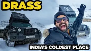 I Survived India’s Coldest Place ❄️ | Drass at –30°C 🥶