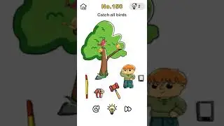 Brain out / level 150 / Catch all birds
