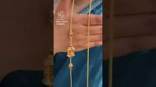 25 grams Latest mangalsutra design #goldmopchain #chain dailywear #short #viral
