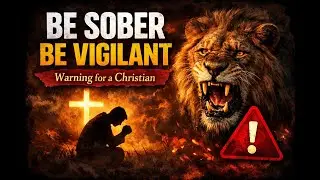 Be Sober Be vigilant!! Warning for a Christian| What does it mean?