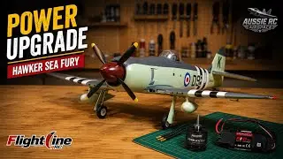 Hangar Rash EP1 - Power Upgrade on Hawker Sea Fury 1200mm