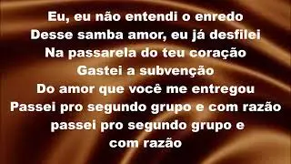 KARAOKE SANDRA DE S&Aacute; ENREDO DO MEU SAMBA original 1984