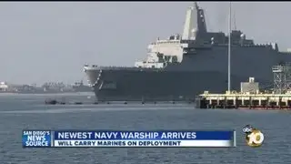 USS Anchorage arrives at new homeport of San Diego