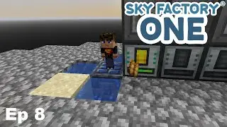Sky Factory One Minecraft Episode 8 - Plants and Power issues