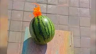 🎈Breaking Glass Bottles and Balloon drops🔥 - Crushing Crunchy & Soft Things💥⚠🌈🍾