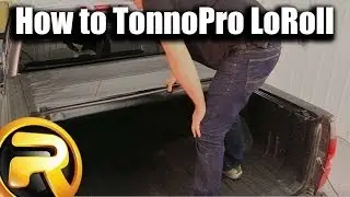 Как установить чехол Tonneau Cover TonnoPro LoRoll