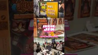A Day at Indie Jam 2025: Games Showcase in Malaysia #shortsfeed #shorts
