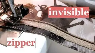 How to Sew an Invisible Zipper