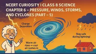 CLASS 8 | SCIENCE| CHAPTER -8 PART-5| PRESSURE ,WINDS, STORMS & CYCLONES| NCERT CURIOUSITY| CBSE |KV
