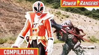 Top 5 Epic Samurai Moments ⚔️ Samurai and Super Samurai ⚡ Power Rangers Kids ⚡ Action for Kids