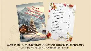 The Best Easy and Intermediate Accordion Solos: Traditional Christmas Tunes 1 - sheet music book