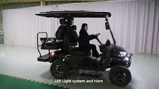 All-Terrain Electric Golf Cart Lifted Chassis Lithium battery #golfcart #electricvehicle #factory