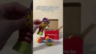 The best kind of developmental toy variety for newborns!
