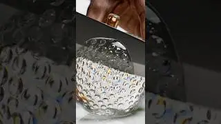 ASMR glass apple cutting 😊#trendingshorts #asmr #relaxing #asmrtriggers #reels  #redefiningcutting