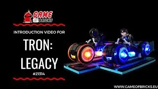 LED Light Kit for LEGO 21314 TRON Legacy Light Kit