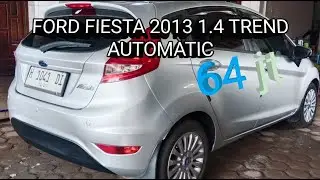 REVIEW FORD FIESTA 2013 1.4 TREND SILVER AUTOMATIC