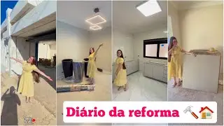 COMO ESTÁ A MANSÃO EM REFORMA DA MILY 🏠🔨 ESTÁ FICANDO LINDA DEMAIS! 😍