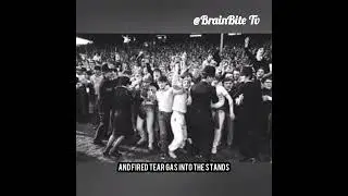 The match that killed 300 people#FootballFacts #BrainbiteTV #SportsHistory #Football #youtubeshorts