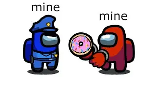 Among Us Donut Battle - 10 - Police Handcuff