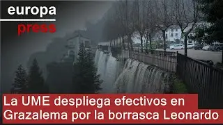 La UME se desplaza a Grazalema ante anegaci&oacute;n de calles y casas por las fuertes lluvias