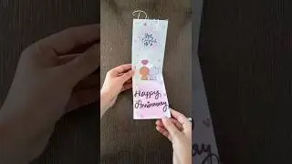 Anniversary Card 💙 | DIY Full making