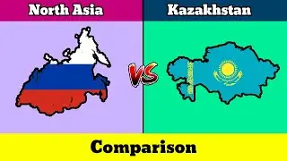 Давайте сравним Северную Азию и Казахстан | Сравнение стран | Data Duck