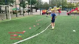 soccer training UKRAINE #footbol #lake #futeball #futbol #dance #sunset #futbol #football #sports 