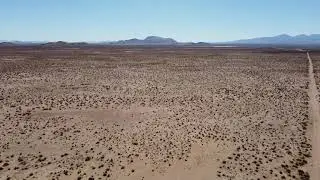 Aerial Drone Video - Mojave Desert